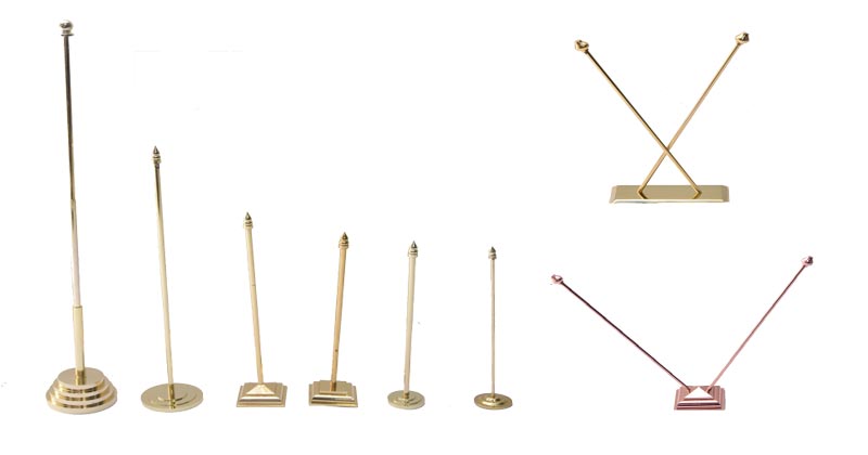 brass table flag | Paani Precision Products LLP.